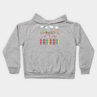 Owl Branches #2 Kids Hoodie